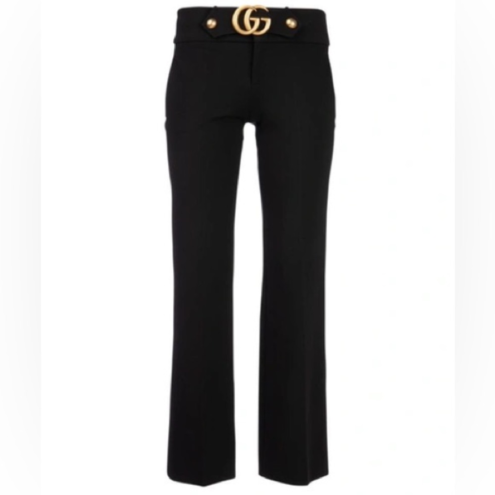🩷SOLD🩷Gucci Black GG marmont stretch slacks
